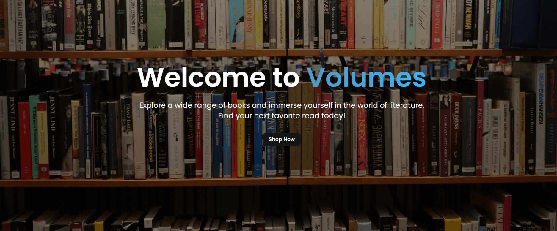 Volumes Bookshop